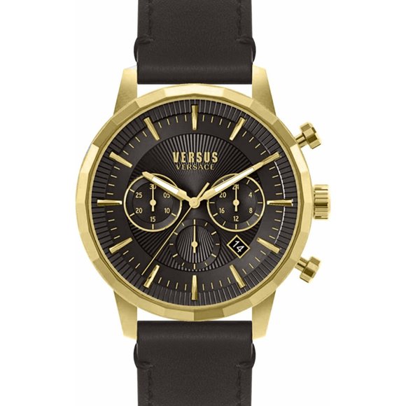 Versace Men's Gold 46mm Watch! New